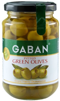 ギャバン グリーンオリーブ種抜き 155g（ビン） | イタリア製小麦粉他