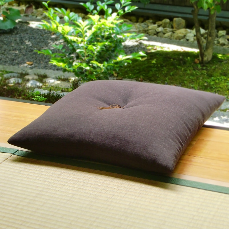 座布団 むら染古都もめん 栗茶色（くりちゃいろ） | 座布団 | | 京都
