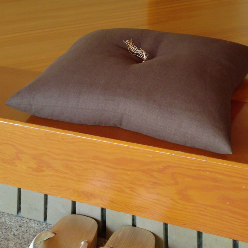 座布団 本麻(ほんあさ) 栗茶（くりちゃ） | 座布団 | | 京都