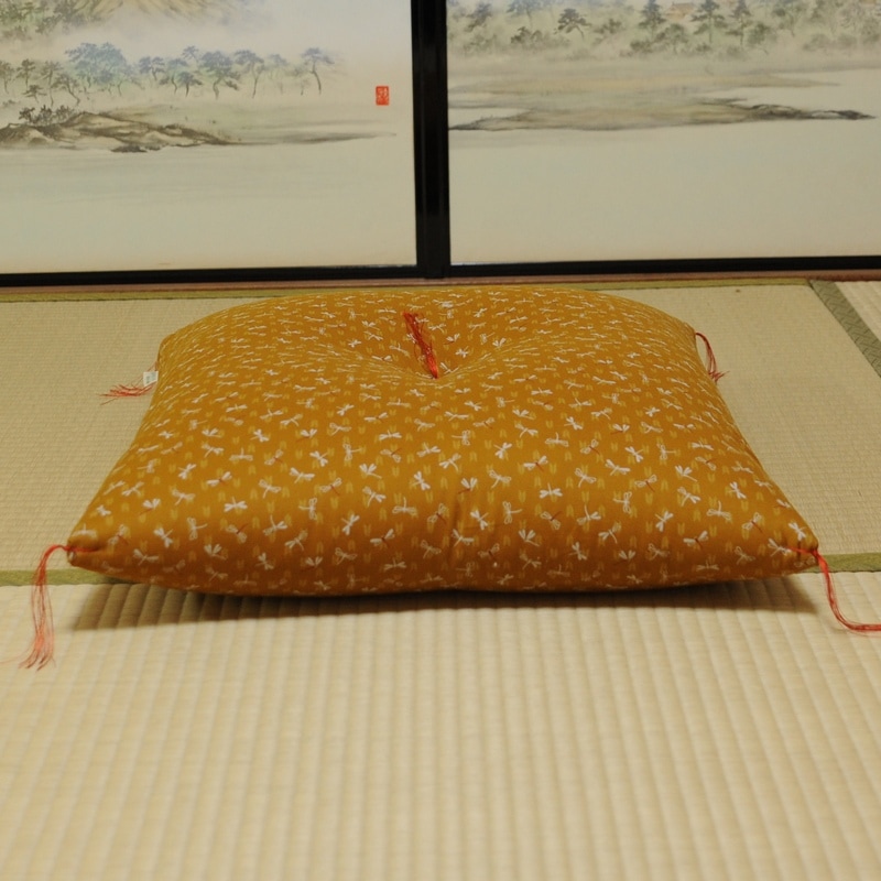 座布団 とんぼ 黄蘗色（きはだいろ） | 座布団 | | 京都 座布団屋
