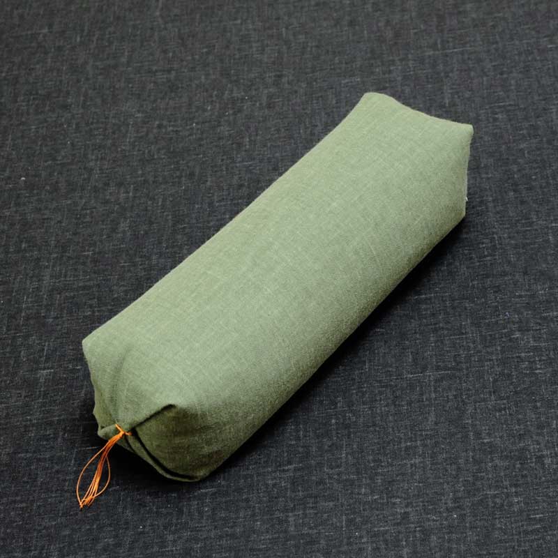 KAKU座 俵(たわら) むら染古都もめん 鶯色（うぐいすいろ