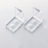 タキヤ 展示用補助パーツ アクリルパーツ L型 30×30×20×t3㎜