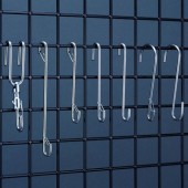 タキヤ 収蔵庫 絵画ラック用 ラックハンガー 130×33㎜ ストッパー付