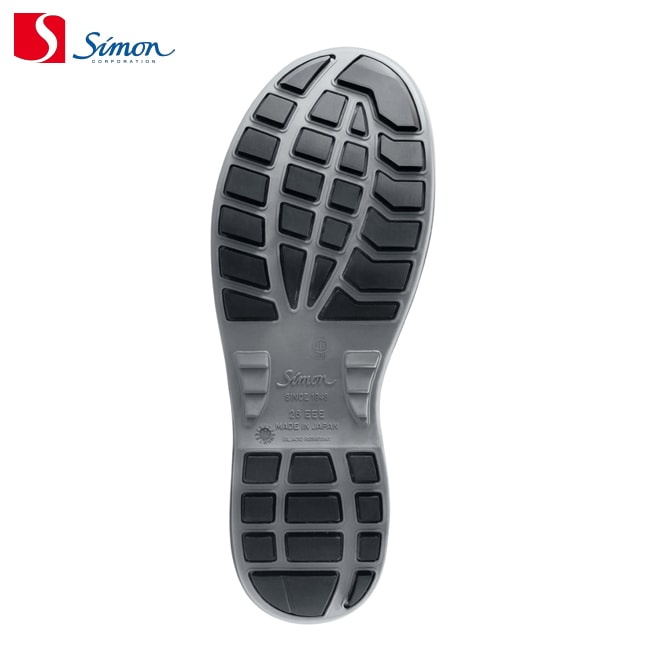 【Simon(シモン)】安全靴SF22黒