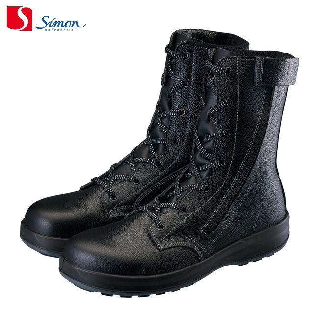 【Simon(シモン)】安全靴SF33C付（黒）