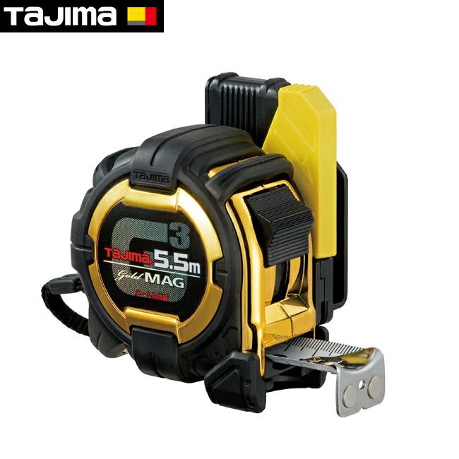 tajima【タジマ】セフコンベ G3ゴールドロックマグ爪25 5.5m メートル目盛