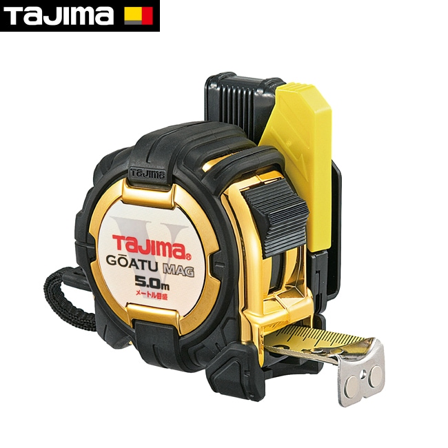 tajima【タジマ】剛厚セフコンベ G3ゴールドロックマグ爪25 5.0m メートル目盛