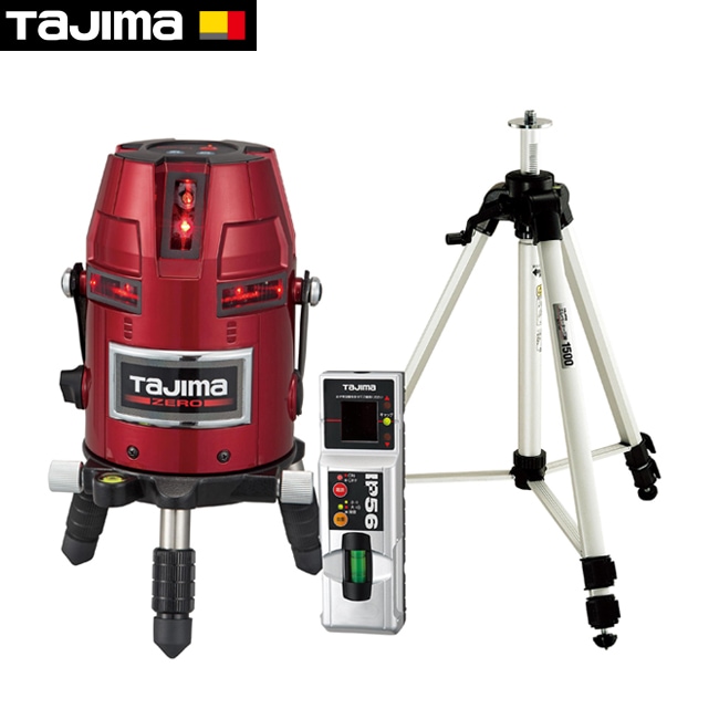 tajima【タジマ】レーザー墨出し器ゼロKJC 受光器・三脚セット