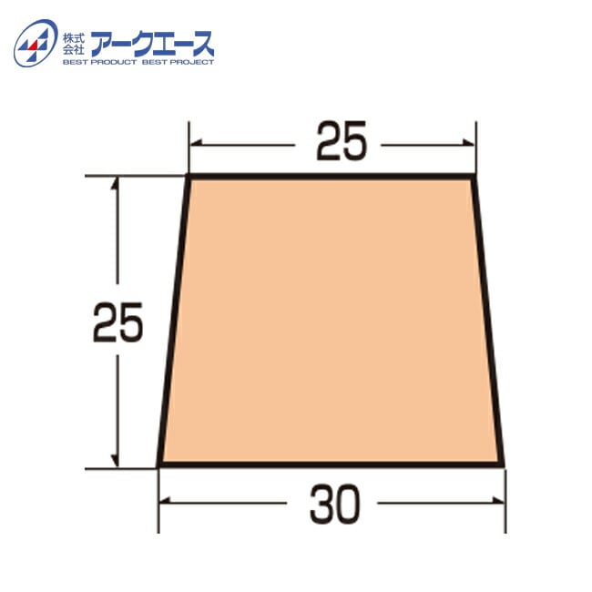 ※送料別途※ 発泡目地棒K-1W　30×25×25mm 【50本入】