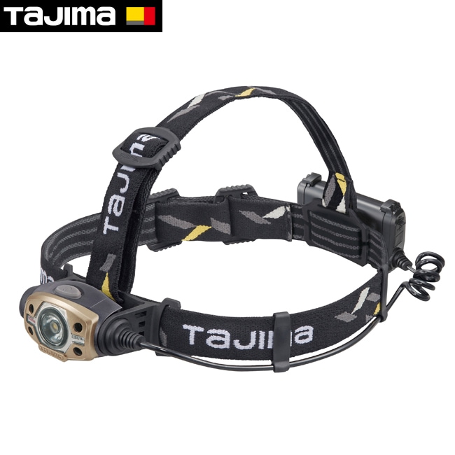 tajima【タジマ】ヘッドライトLE-C501D-SP 500lm・大径照射・専用充電池付