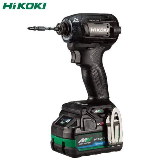 HiKOKI【ハイコーキ】コードレスインパクトドライバWH36DD 2XHBSZ ストロングブラック