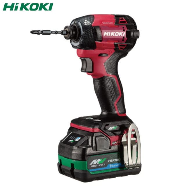 HiKOKI【ハイコーキ】コードレスインパクトドライバWH36DD 2XHRSZ スコーピオンレッド
