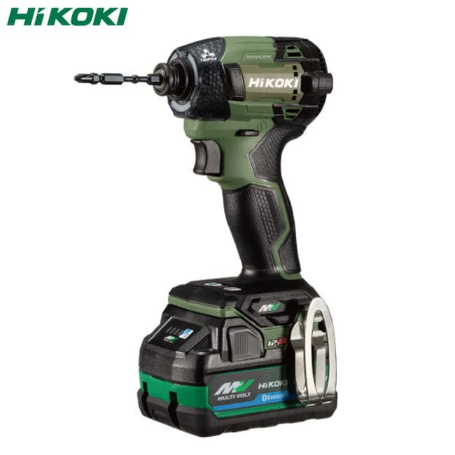HiKOKI【ハイコーキ】コードレスインパクトドライバWH36DD 2XHGSZ フォレストグリーン