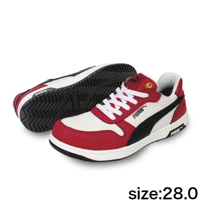 PUMA】安全靴No.64.209.0（緑）FRONTCOURT LOW / HERITAGE フロント