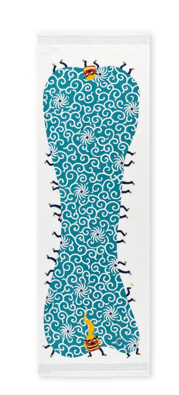 唐草獅子｜てぬぐい | 布ごよみ｜手ぬぐい | | 今治タオルのコン