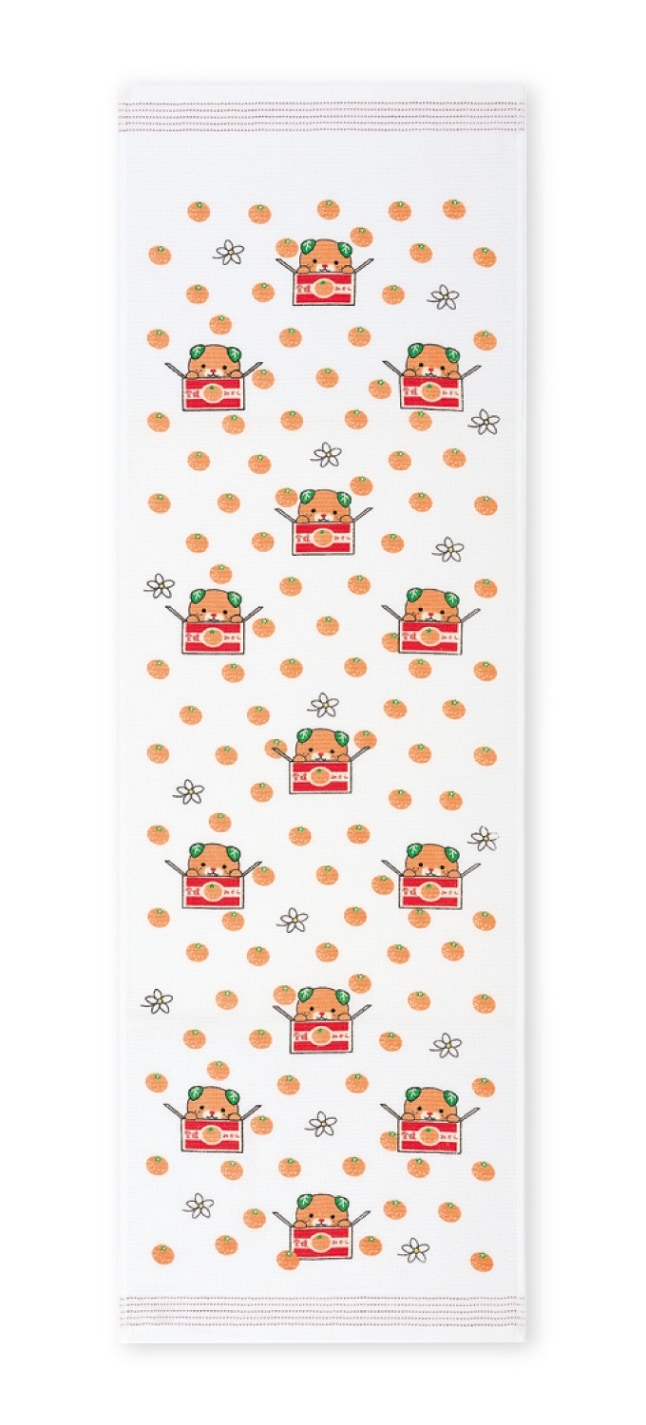 みきゃん箱｜てぬぐい | 布ごよみ｜手ぬぐい | | 今治タオルのコン