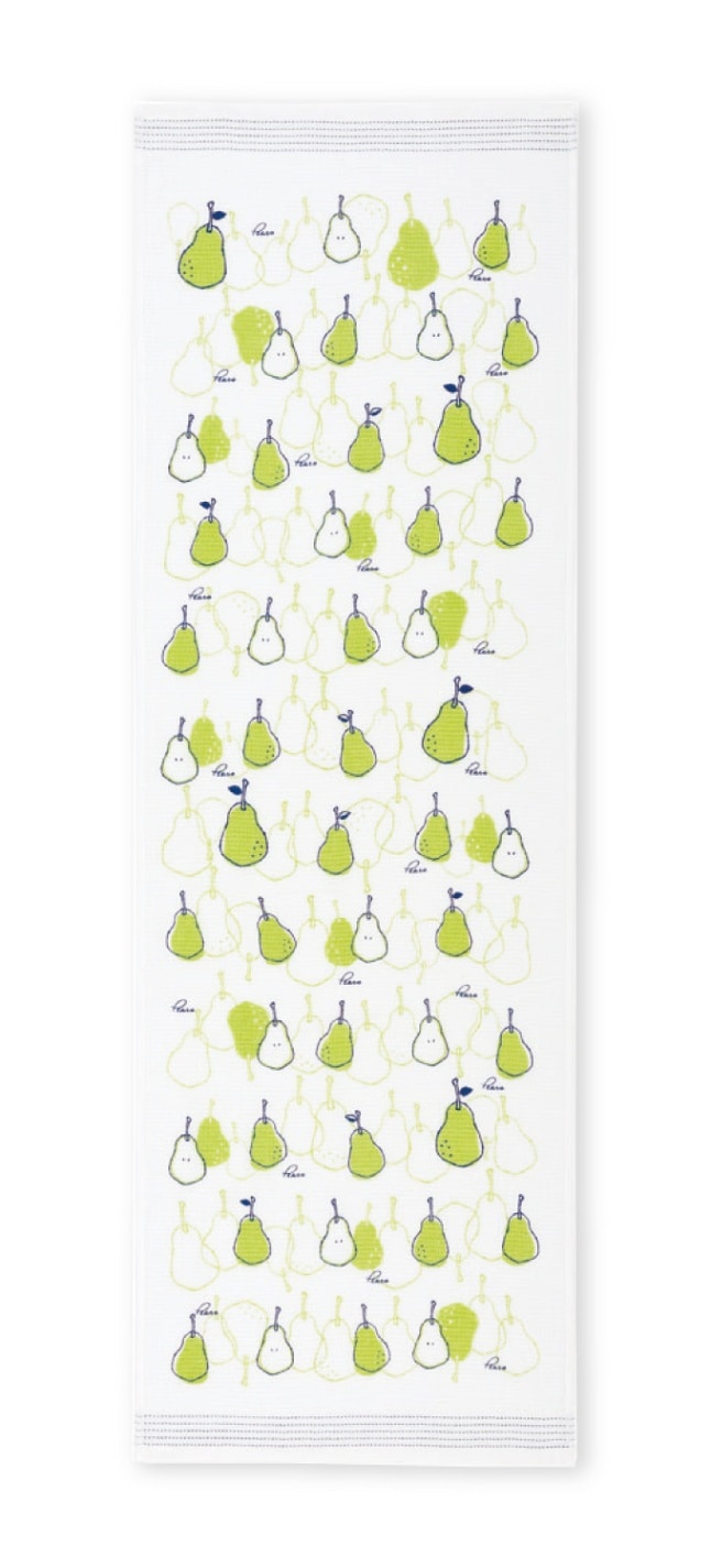 洋なし｜てぬぐい | 布ごよみ｜手ぬぐい | | 今治タオルのコンテックス