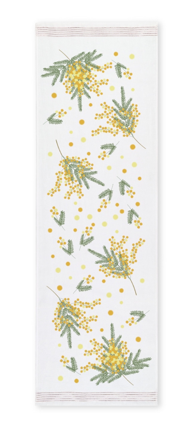 ミモザ｜てぬぐい | 布ごよみ｜手ぬぐい | | 今治タオルのコンテックス