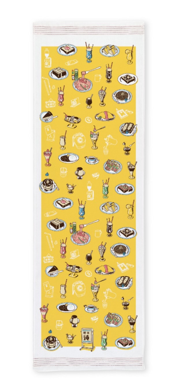 純喫茶｜てぬぐい | 布ごよみ｜手ぬぐい | | 今治タオルのコンテックス