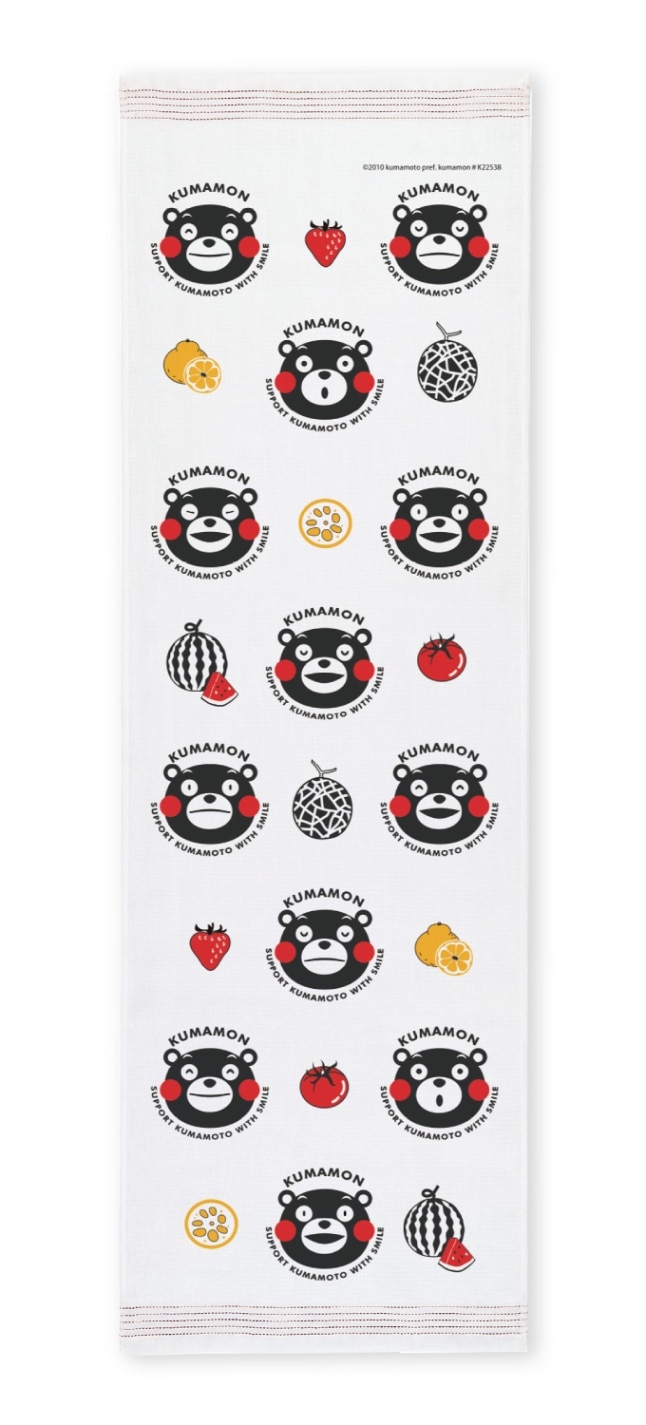 ⭐︎★クママさま　専用⭐︎★ くまモン」ビッグスマイル｜てぬぐい | 布ごよみ｜手ぬぐい | | 今治