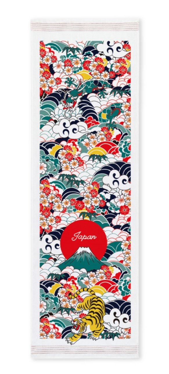 タイガー&ドラゴン｜てぬぐい | 布ごよみ｜手ぬぐい | | 今治タオルの