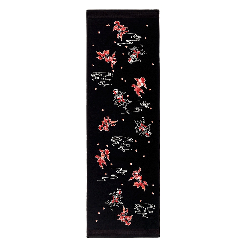 黒金魚｜えべすや | えべすや 手ぬぐい | | 今治タオルのコンテックス