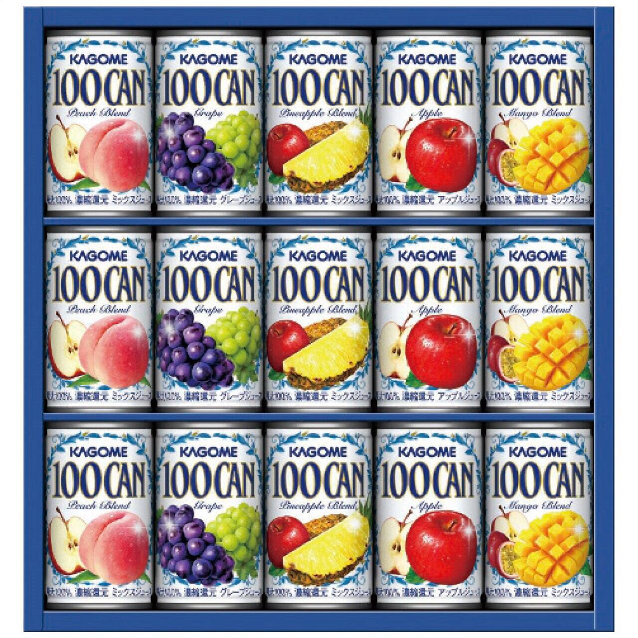 100% �ե롼�ĥ��塼�� KAGOME100CAN ���ե� FB-20G ������