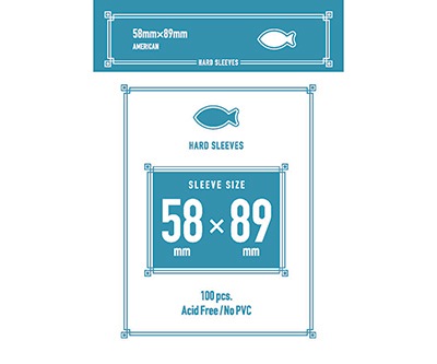 （スリーブ）アメリカンサイズハード 58*89mm