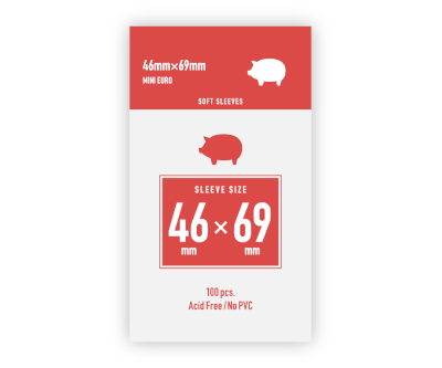 （スリーブ）ミニユーロサイズ 46*69mm