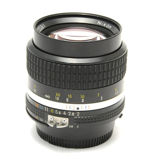 【美品】Nikon NIKKOR Ai-S 85mm F2