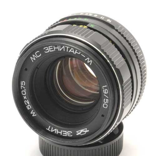 KMZ/���饹�Υ��륹����MC ���˥��� M 50mm F1.9 M42�ޥ����
