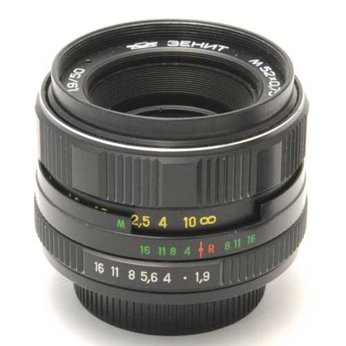 KMZ/���饹�Υ��륹����MC ���˥��� M 50mm F1.9 M42�ޥ����