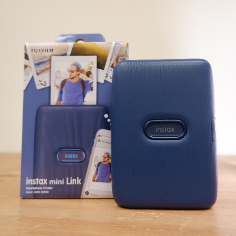 FUJIFILM/�ե��ե���� instax mini LINK /DARK DENIM