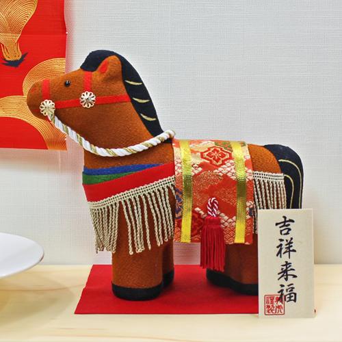 干支人形「ちりめん吉祥午」R-62 | 和雑貨 | 香紙堂 オンラインストア