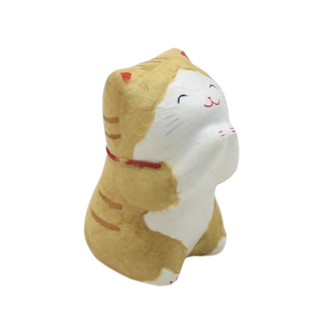 ちぎり和紙 おねだりねこ トラ