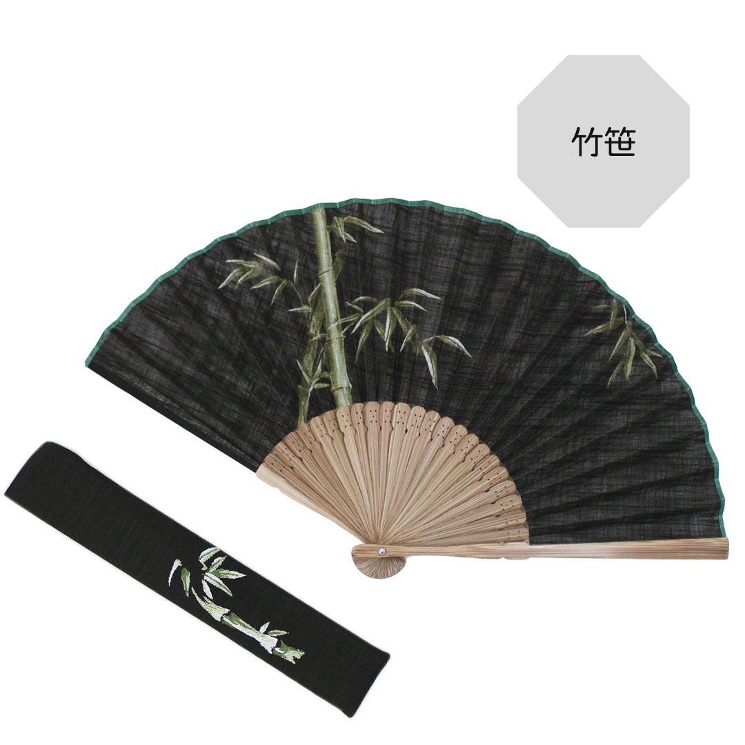 舞扇堂扇子セット「満悦/蜻蛉・笹鮎・竹笹」 | メンズ | 香紙堂