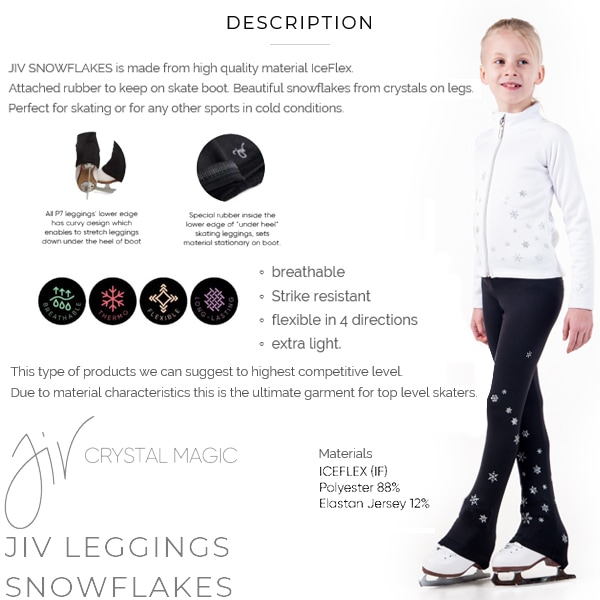 JIV Sport パンツ SNOWFLAKES（スノーフレークス）【ラッピング