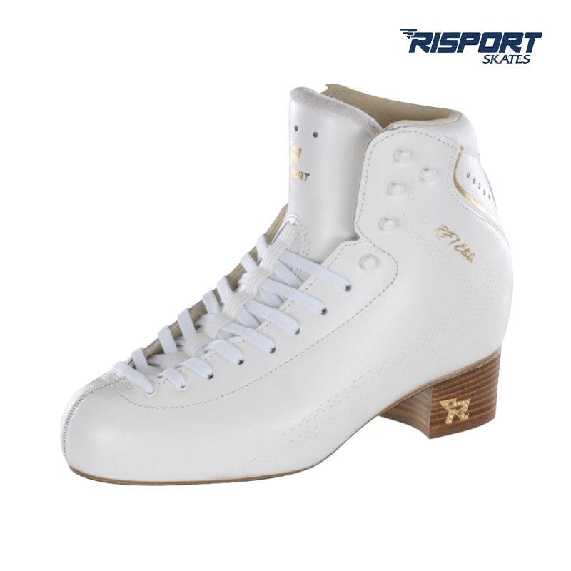 RISPORT スケート靴 RF1 エリート -White C幅 フィギュアスケート
