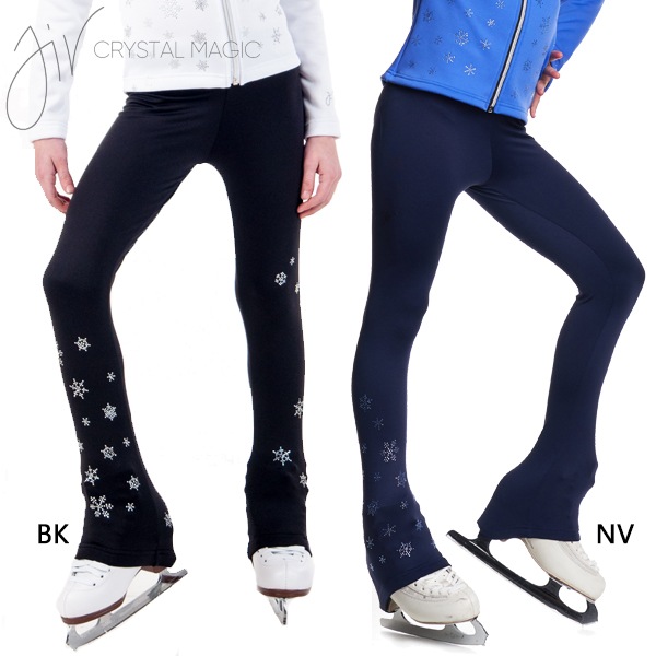 ivivva 12 フィギュアスケートパンツ &ChloeNoel CXLサイズ JIV Sport パンツ SNOWFLAKES（スノーフレークス） レディース