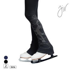 Jivsport 140cm  フィギュアスケートレギンス SAGESTER パンツ 459 レギンス レディース【ラッピング可】 -NP