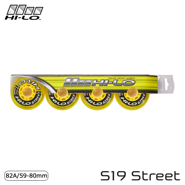 HI-LO ウィール S19 STREET 82A（4ヶ入）【ラッピング可