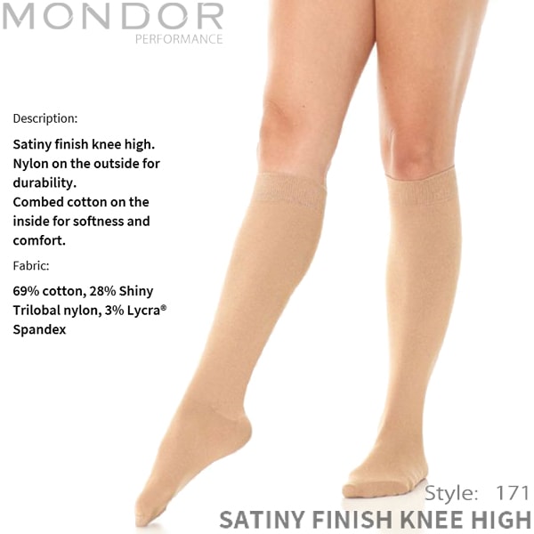 MONDOR ハイソックス 171 フィギュアスケート【ラッピング可】 -NP/TC