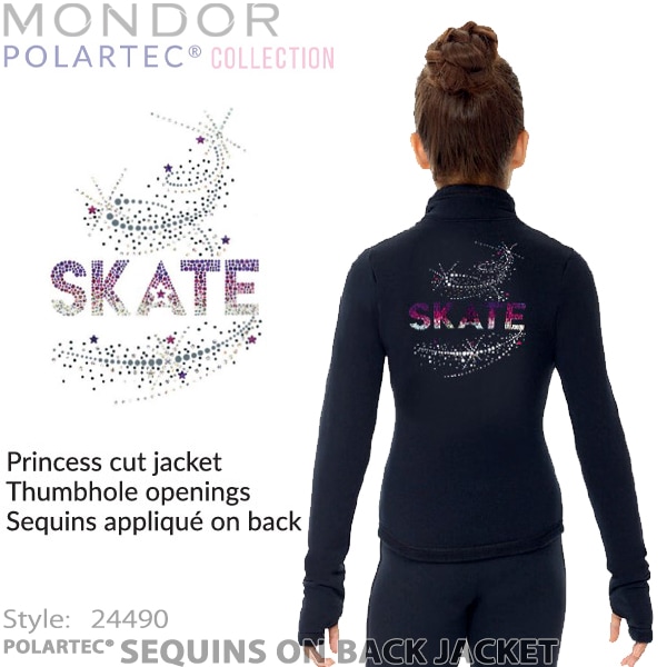 送料無料】MONDOR ジャケット 24490 -ポーラテック フィギュアスケート