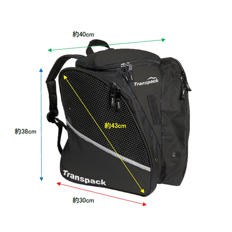 送料込み　USED スケート用トランスパック フィギュアスケート トランスパックの通販