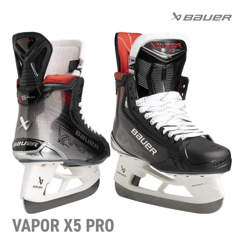 アイスホッケー靴BAUER Vapor X500 6EEE 中古超美品 BAUER Vapor X500 アイスホッケー靴 EUR 33 BAUER VAPOR X3.5 スケート