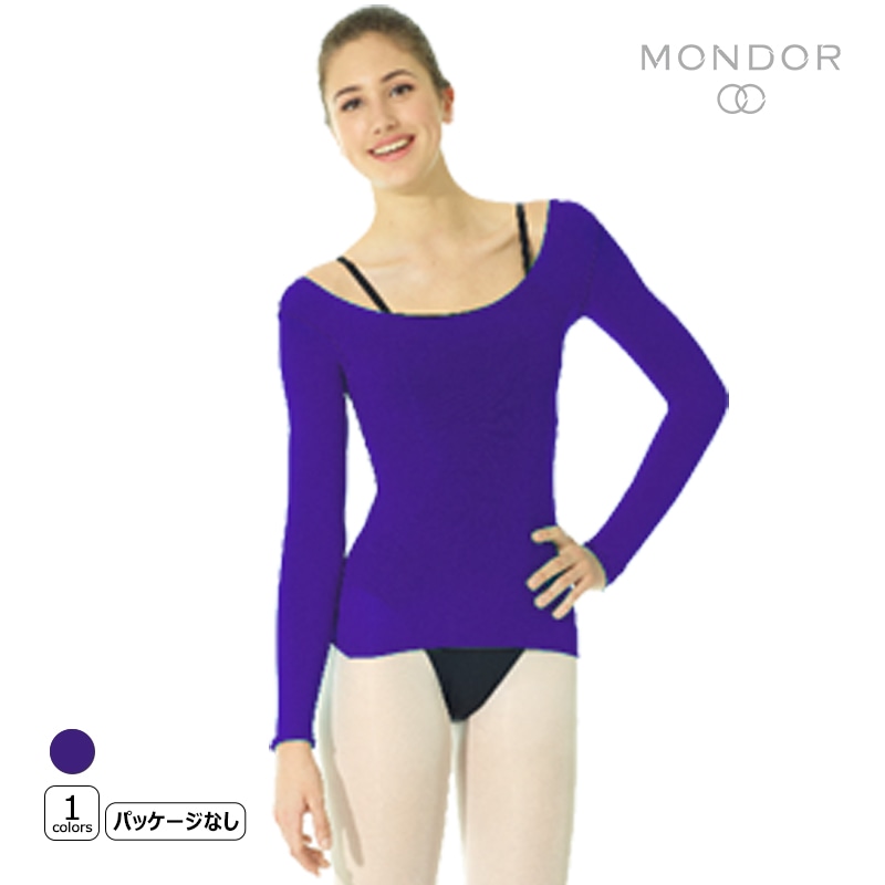 MONDOR トップス 816 パッケージなし インナーウェア フリーサイズ フィギュアスケート【ラッピング可】 -NP/TC
