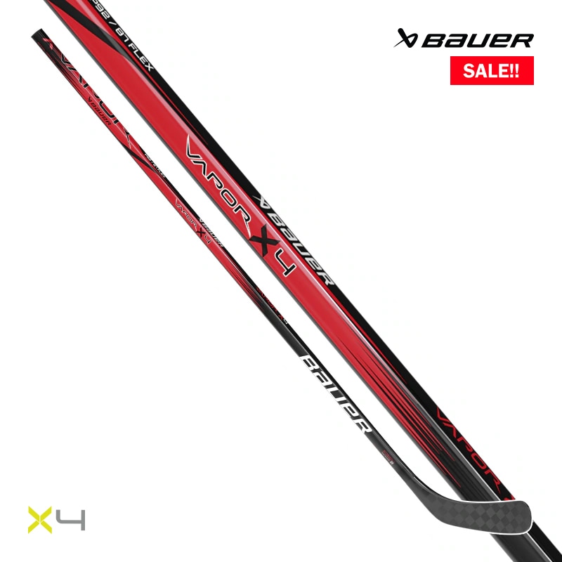 BAUER ワンピーススティック S23 ベイパー X4 インター アイスホッケー【SALE!!】