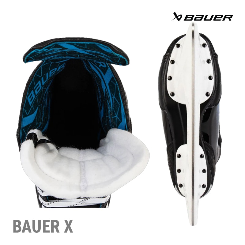 BAUER スケート靴 S23 X インター アイスホッケー | アイス
