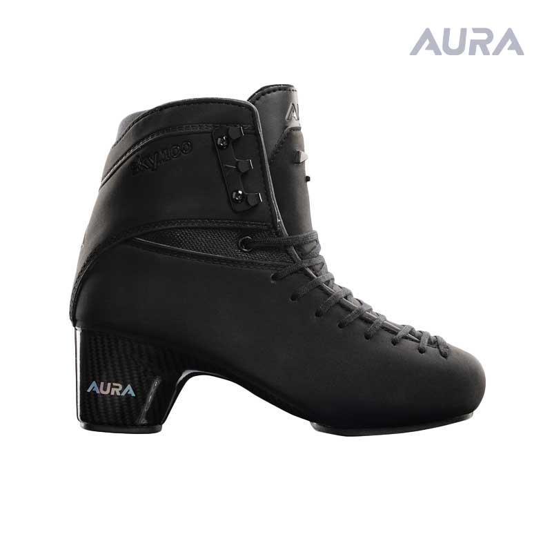 AURA スケート靴 スカイ100 ブラック フィギュアスケート