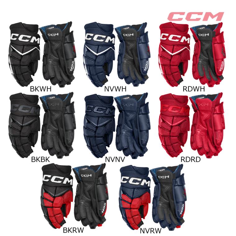 CCM アイスホッケー　レガース　エルボ　グローブ CCM グローブ ジェットスピード FT8 PRO シニア アイスホッケー
